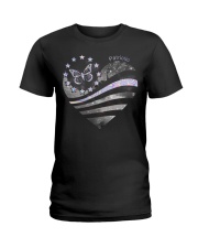 In my heart Independence day Ladies T-Shirt tile