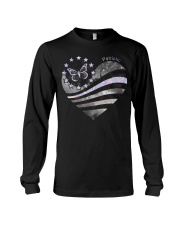 In my heart Independence day Long Sleeve Tee tile