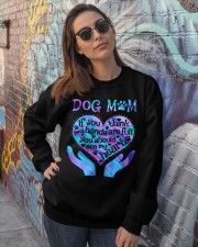 If you think my hands Crewneck Sweatshirt lifestyle-unisex-sweatshirt-front-3