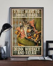 I just want to smoke cigars 11x17 Poster lifestyle-poster-2