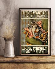 I just want to smoke cigars 11x17 Poster lifestyle-poster-3