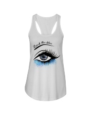 Back the blue Ladies Flowy Tank tile
