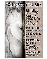 God say you are 11x17 Poster front