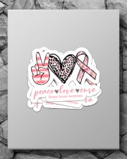 Peace love cure Sticker - 4 pack (Vertical) aos-sticker-4-pack-vertical-lifestyle-front-09
