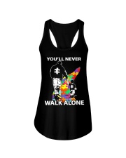 AUTISM AWARENESS Ladies Flowy Tank tile