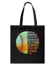 They whisper to her Tote Bag tile