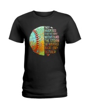 They whisper to her Ladies T-Shirt tile