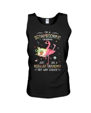 I'm a scrapbooking grandma Unisex Tank tile