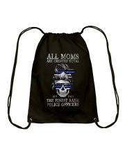 moms are create equal Drawstring Bag tile