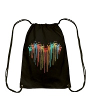 Dispatcher heart Drawstring Bag tile