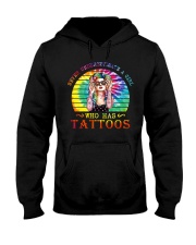 Never underestimate a girl Hooded Sweatshirt tile