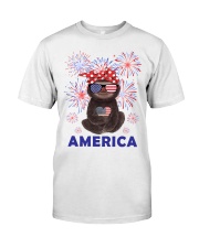 Love America Independence day Classic T-Shirt tile