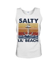 Salty lil' beach Unisex Tank tile