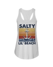 Salty lil' beach Ladies Flowy Tank tile