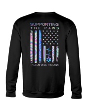 Supporting the paws Crewneck Sweatshirt tile