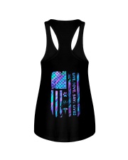 Live Love Save Lives Ladies Flowy Tank tile