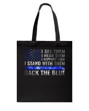 I see them I hear them Tote Bag tile