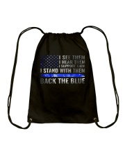 I see them I hear them Drawstring Bag tile