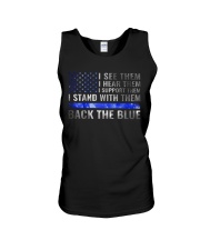 I see them I hear them Unisex Tank tile