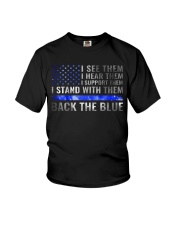 I see them I hear them Youth T-Shirt tile