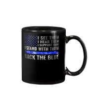 I see them I hear them Mug tile