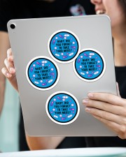 Take your meds Sticker - 4 pack (Vertical) aos-sticker-4-pack-vertical-lifestyle-front-11