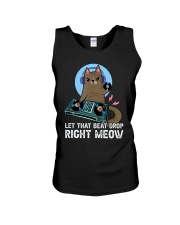 Let that beat drop right meow Unisex Tank tile