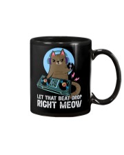 Let that beat drop right meow Mug tile