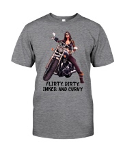 Flirty dirty inked and curvy Classic T-Shirt front