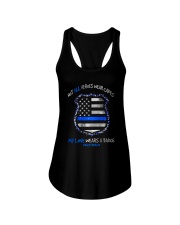 Not all heroes wear capes Ladies Flowy Tank tile