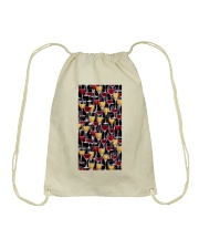 Fine like wine Drawstring Bag tile