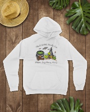 That witch needs gin before any hocus pocus Hooded Sweatshirt lifestyle-unisex-hoodie-front-7