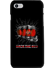 Back the red Phone Case tile