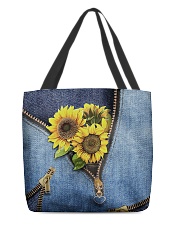 Sunflower tote All-over Tote front