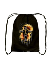 God bless America Independence day Drawstring Bag tile