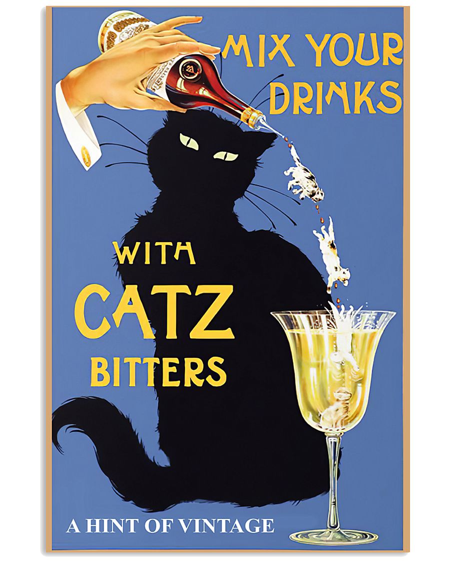 Mix your drink 11x17 Poster