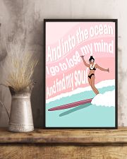 And Into The Ocean I Go 11x17 Poster lifestyle-poster-3
