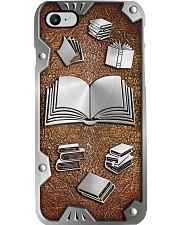 Book lovers Metal pattern print Phone Case i-phone-8-case