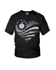 In my heart Independence day Youth T-Shirt tile