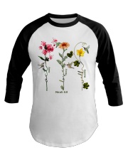 Act justly love mercy walk humbly Baseball Tee tile