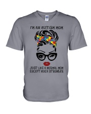 AUTISM AWARENESS V-Neck T-Shirt tile