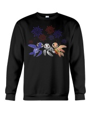 Love Independence day Crewneck Sweatshirt front