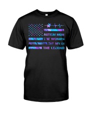 Autism mom Independence day Classic T-Shirt tile