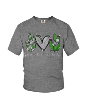 Peace Love No Touchy - Printed Apparels Youth T-Shirt tile