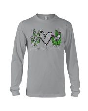 Peace Love No Touchy - Printed Apparels Long Sleeve Tee tile