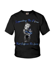 Support the paws Youth T-Shirt tile