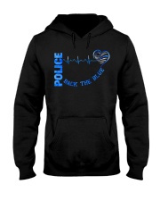Back the blue Hooded Sweatshirt tile