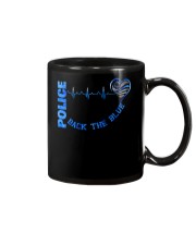 Back the blue Mug tile