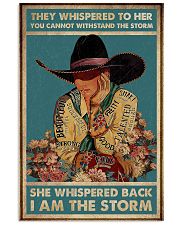 They whispered to her 11x17 Poster front