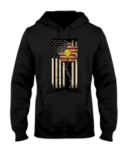 Proud softball mom Hooded Sweatshirt tile